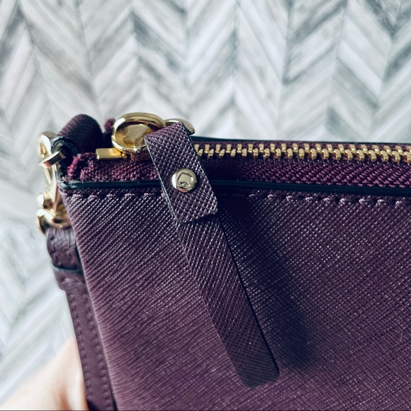 Kate Spade Everpurse Quentin Mahogany Wristlet - Picture 5 of 16